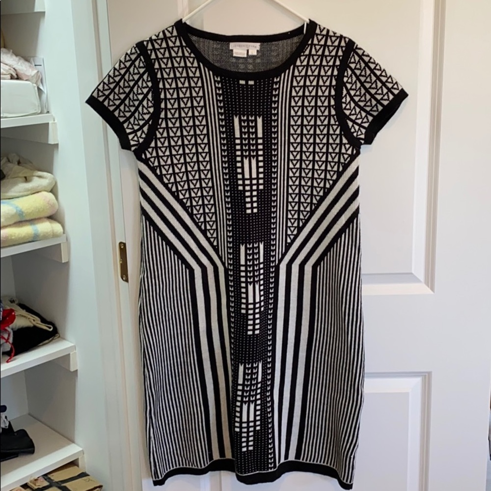 London Times short sleeve sweater dress